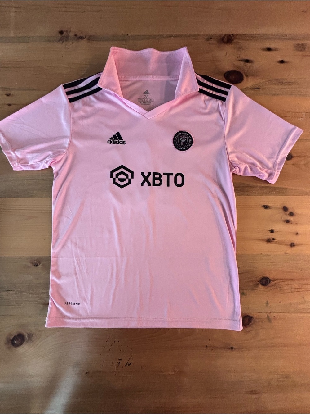 Adidas Messi Inter Miami Men’s Size Small Pink Soccer Jersey Excellent Condition